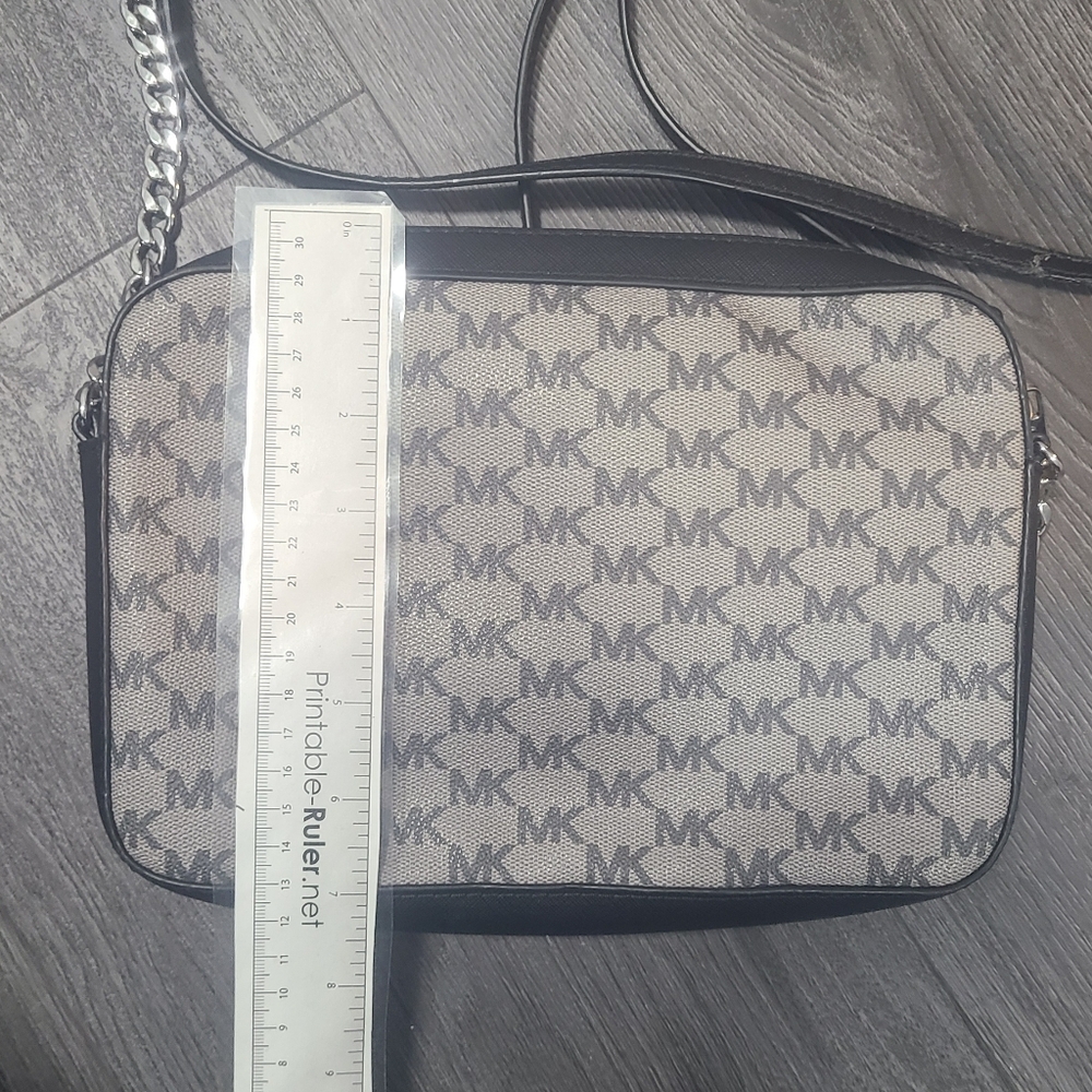 Michael Kors Silver/Gray and Black Bag - Picture 7 of 8